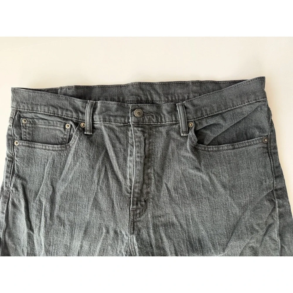 Levi's Men's Slim Fit Jeans Black Dark Wash Stretch Denim 5-Pocket